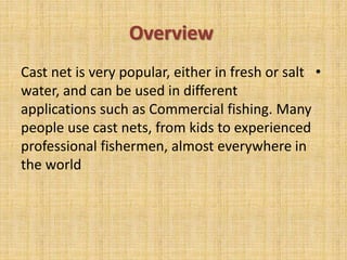 Cast net | PPTX