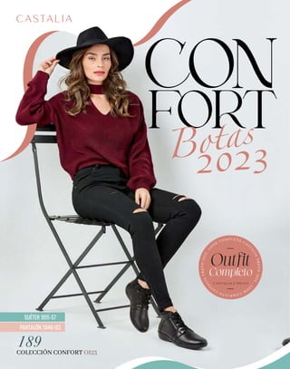 2023
SUÉTER 905-57
PANTALÓN 1046-03
COLECCIÓN CONFORT OI23
189
 