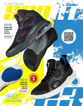 281
colección caballero OI23
SU
E
L
A
A
N
T
I
D
E
R
R
A
P
A
N
T
E
và lvu
l
a
d
e
a
i
r
e
NEGRO/ROJO
COAGULADO
25-29.5
N5C9E2O
641-60
$ 769.00
NEGRO/REY
COAGULADO
25-29.5
N3C6E8O
653-12
$ 479.00
 