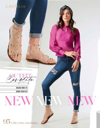 Completo
Colección sandalias
BLUSA 960-72
JEANS 1044-07
 