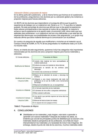 Implementing online resources in face-to-face university contexts. The students’ perspective