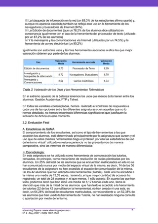 Implementing online resources in face-to-face university contexts. The students’ perspective