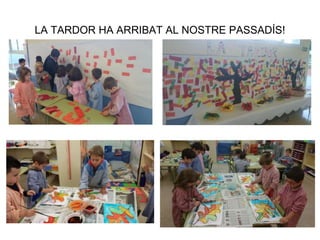 LA TARDOR HA ARRIBAT AL NOSTRE PASSADÍS!
 