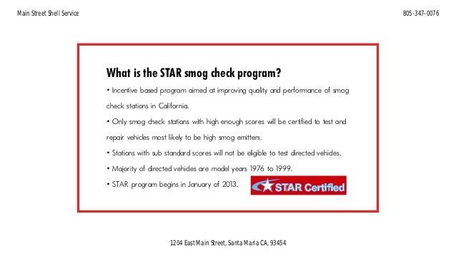 Smog Check History >> A Short History Of The California Smog Check Program Smog Check History >> A Short History Of The California Smog Check Program