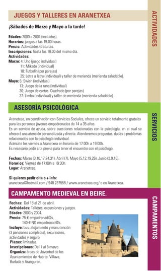 agenda primavera 2017