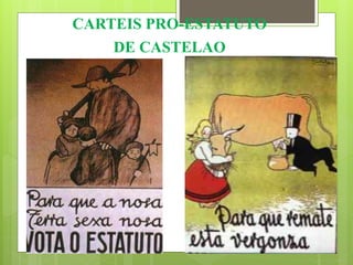 CARTEIS PRO-ESTATUTO
DE CASTELAO
 