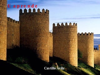 Castillo   Ávila E aprende 