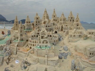 Castelos de areia. c .am yes