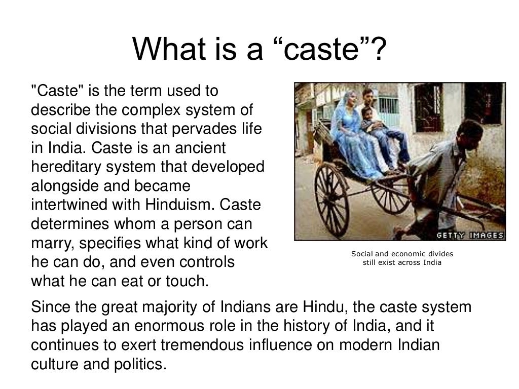 Caste system