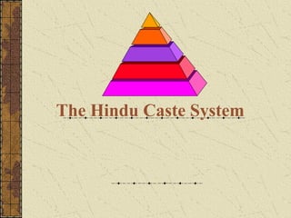 The Hindu Caste System
 