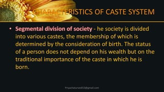 Caste system