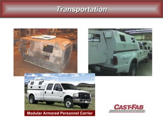 Modular Armored Personnel Carrier Transportation 