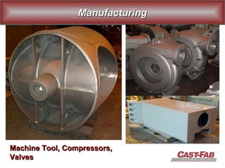Manufacturing Machine Tool, Compressors, Valves   