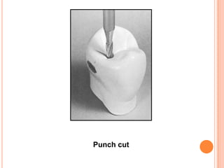 Punch cut
 