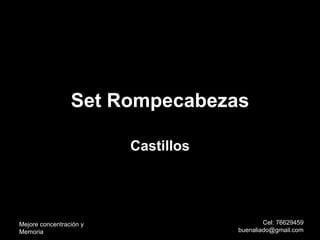 Set Rompecabezas Castillos 