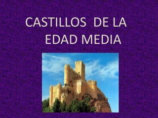 CASTILLOS DE LA
EDAD MEDIA
 