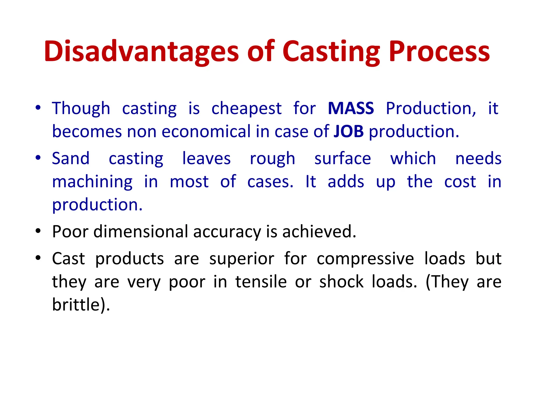 Types of Metal Casting Process and it's Types | PDF