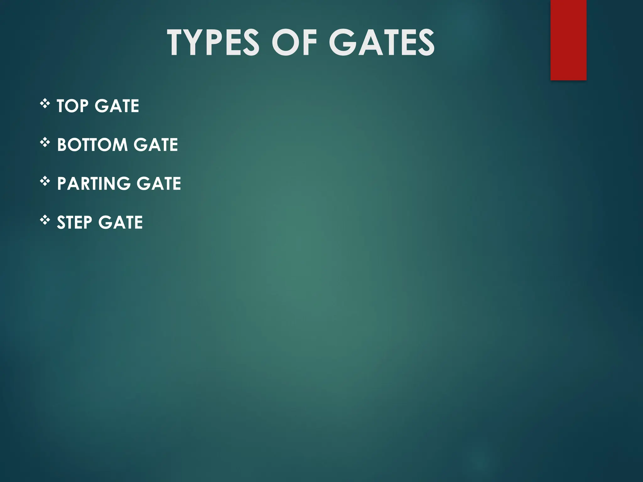 Casting Process; pattern and types; Gating System | PPT