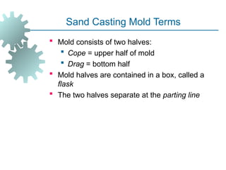 Basics of casting processes and its applications | PPT
