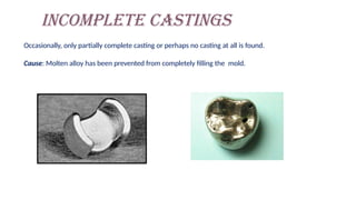 CASTING DEFECTS sjjsjsjsjskkskkkkjjhsjhsjsj | PPTX