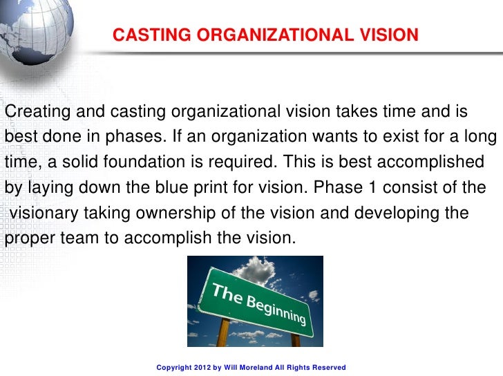 Casting Organizational Vision