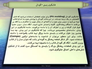 ‫مینی‬‫ز‬ ‫ی‬‫قالبگير‬–‫گودالی‬
66M.A. Tehrani
 