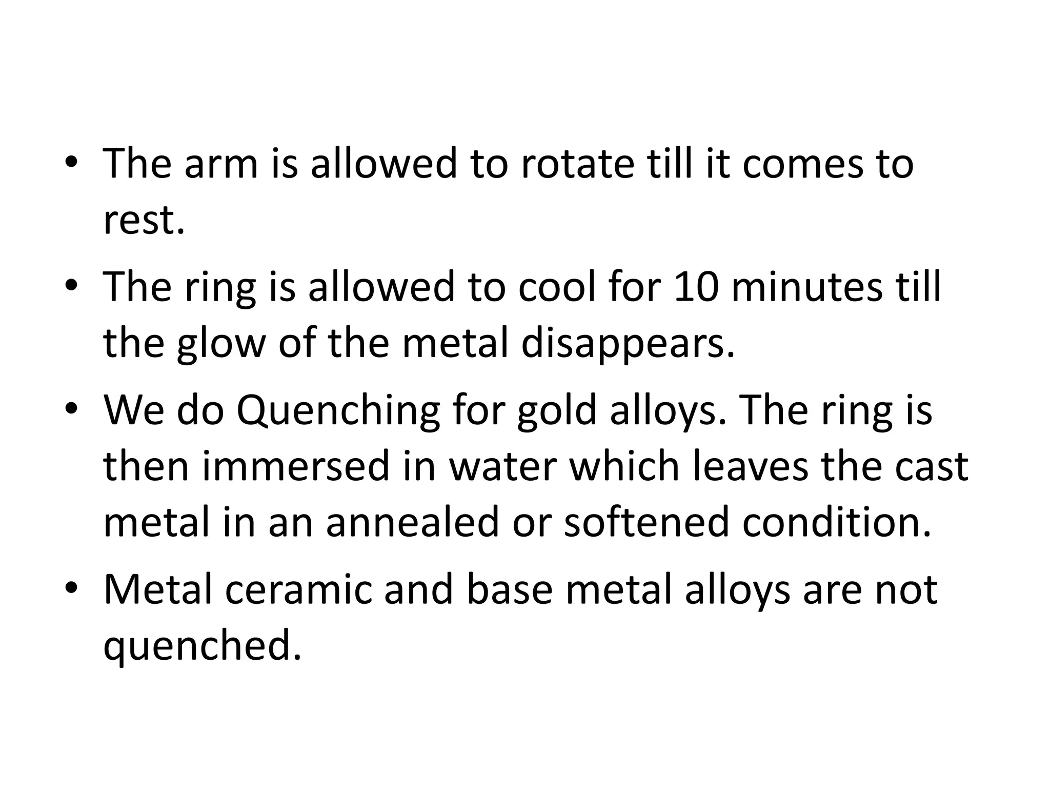 Casting Procedure 013749 Pptx