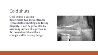 Casting procedure defect of indirect restoration .pptx