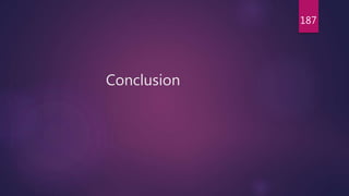 Conclusion
187
 