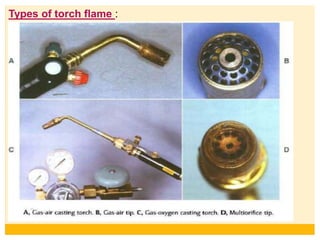 Types of torch flame :

 