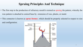 Casting Procedures & Casting Defects in Dentistry | PPTX