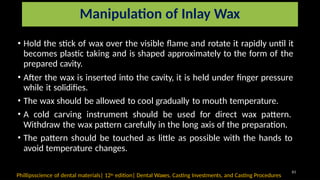 cast metal restorations ( inlay & onlay )in dentistry | PPTX