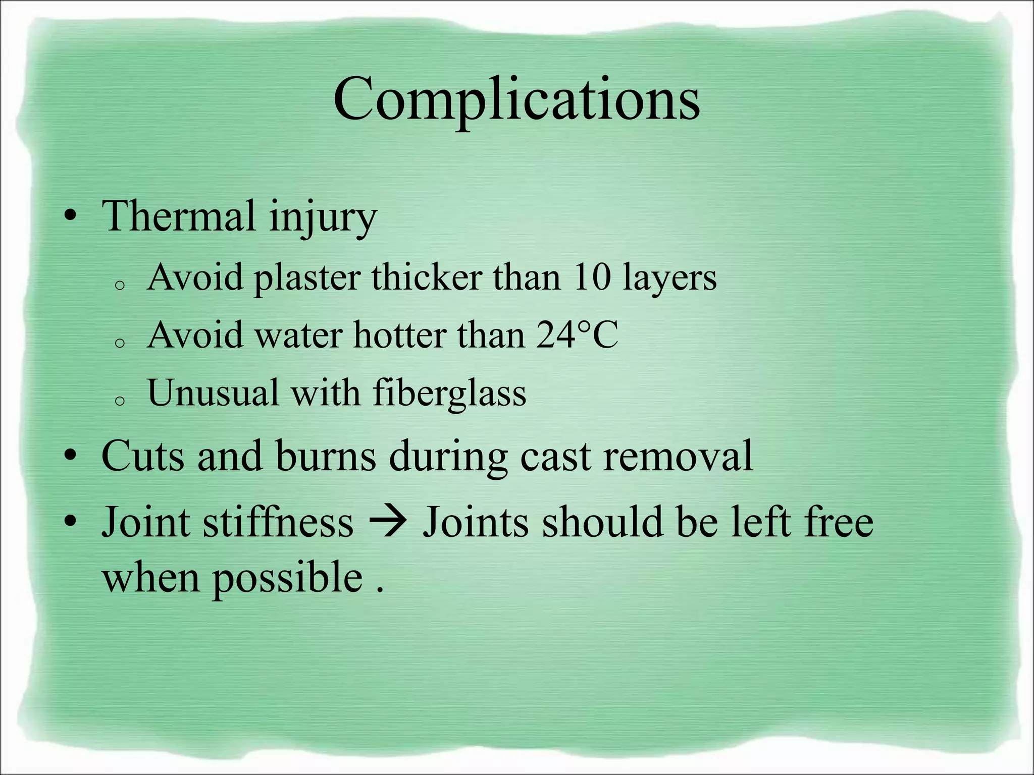 Casting and splinting | PPT