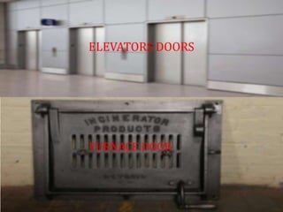 3. GRAY CAST IRON
APPLICATION:
 Some common application of gray cast iron:
 Elevators and industrial furnace door
 Guards and frames around hazardous machinery
 Many types of gear housings, enclosures for
electrical equipment, pump housings, and steam
turbine housings.
ELEVATORS DOORS
FURNACE DOOR
 