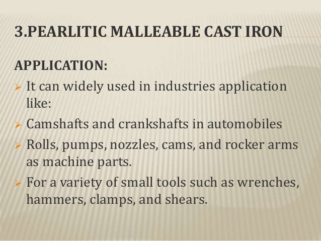 Cast Iron Its Types Properties And Its Applications