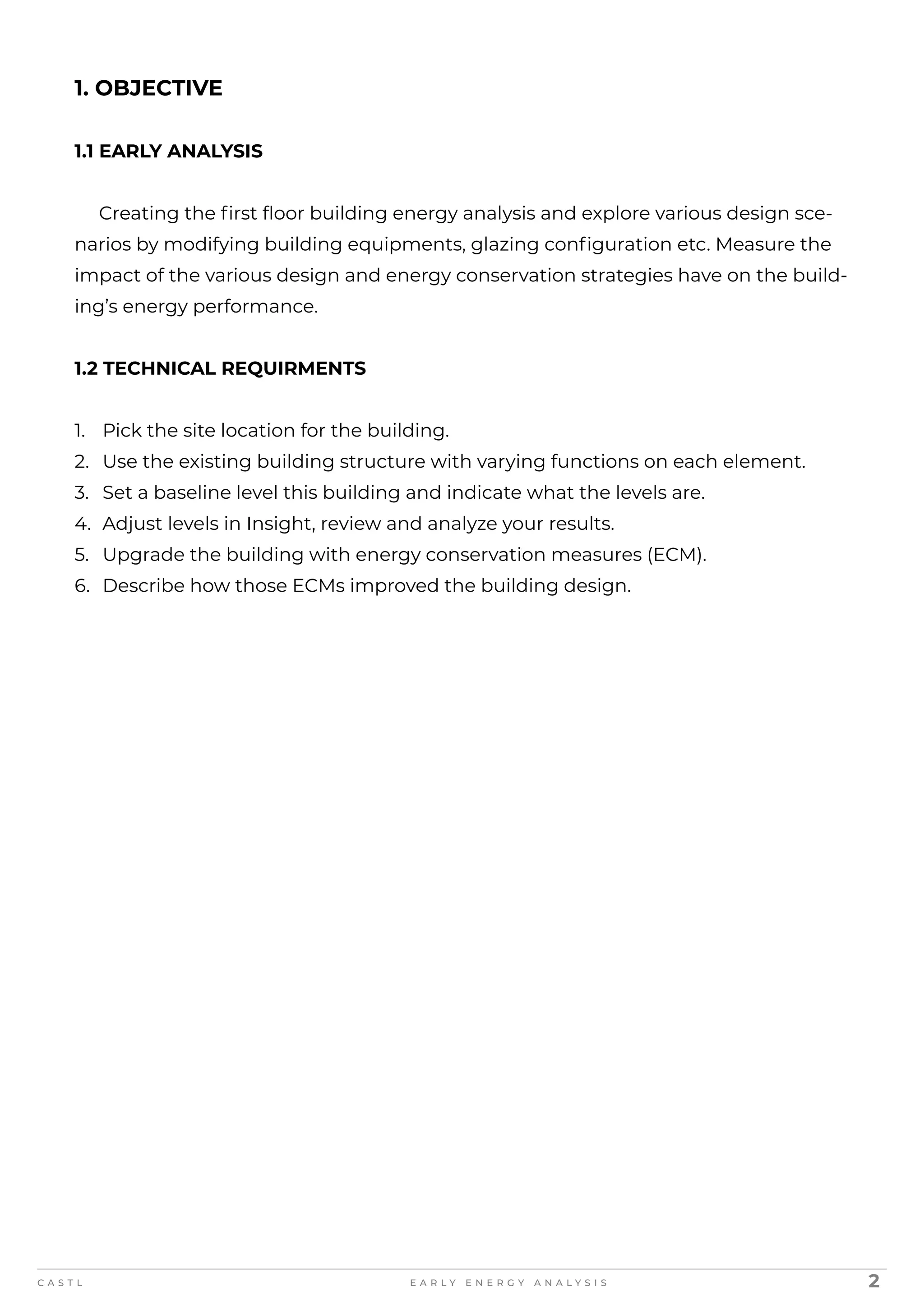 Early Energy Analysis | PDF