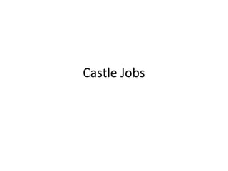 Castle Jobs
 