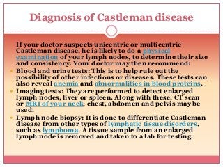 Castleman disease