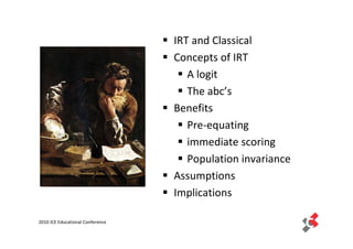 ABCs of IRT | PDF
