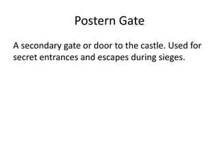 Castles | PPTX