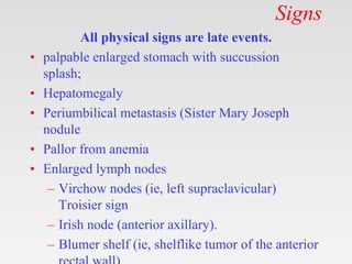 Toisier Sign Ca Stomach.pptx