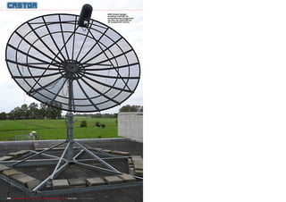 ■ Mit diesem Spiegel
                                                                                                                         empfängt CASTOR die
                                                                                                                         kongolesischen Programme,
                                                                                                                         die über den RASCOM auf
                                                                                                                         2E ausgestrahlt werden.




208 TELE-satellite International — The World‘s Largest Digital TV Trade Magazine — 02-03/2012 — www.TELE-satellite.com
 