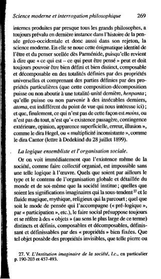 Castoriadis - les-carrefours-du-labyrinthe-1978