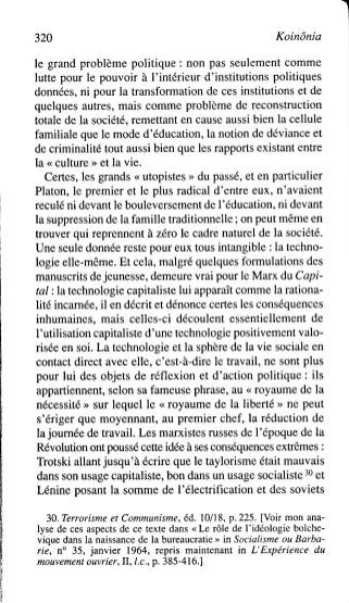 Castoriadis - les-carrefours-du-labyrinthe-1978