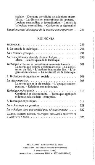 Castoriadis - les-carrefours-du-labyrinthe-1978