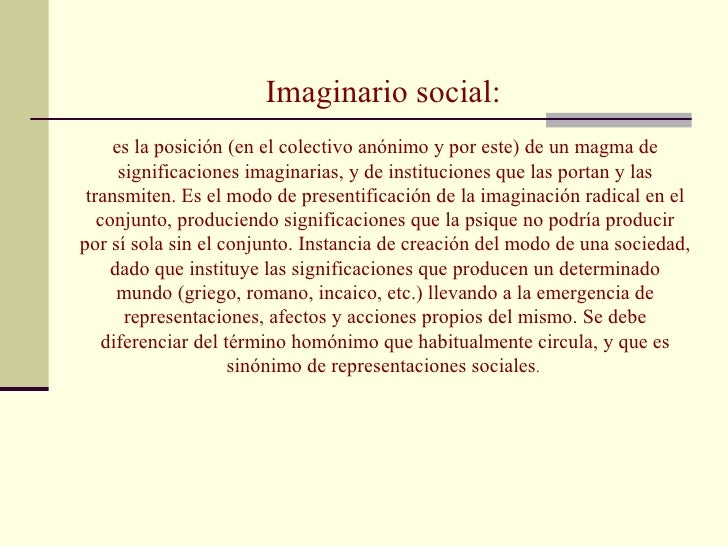 Castoriadis teórico