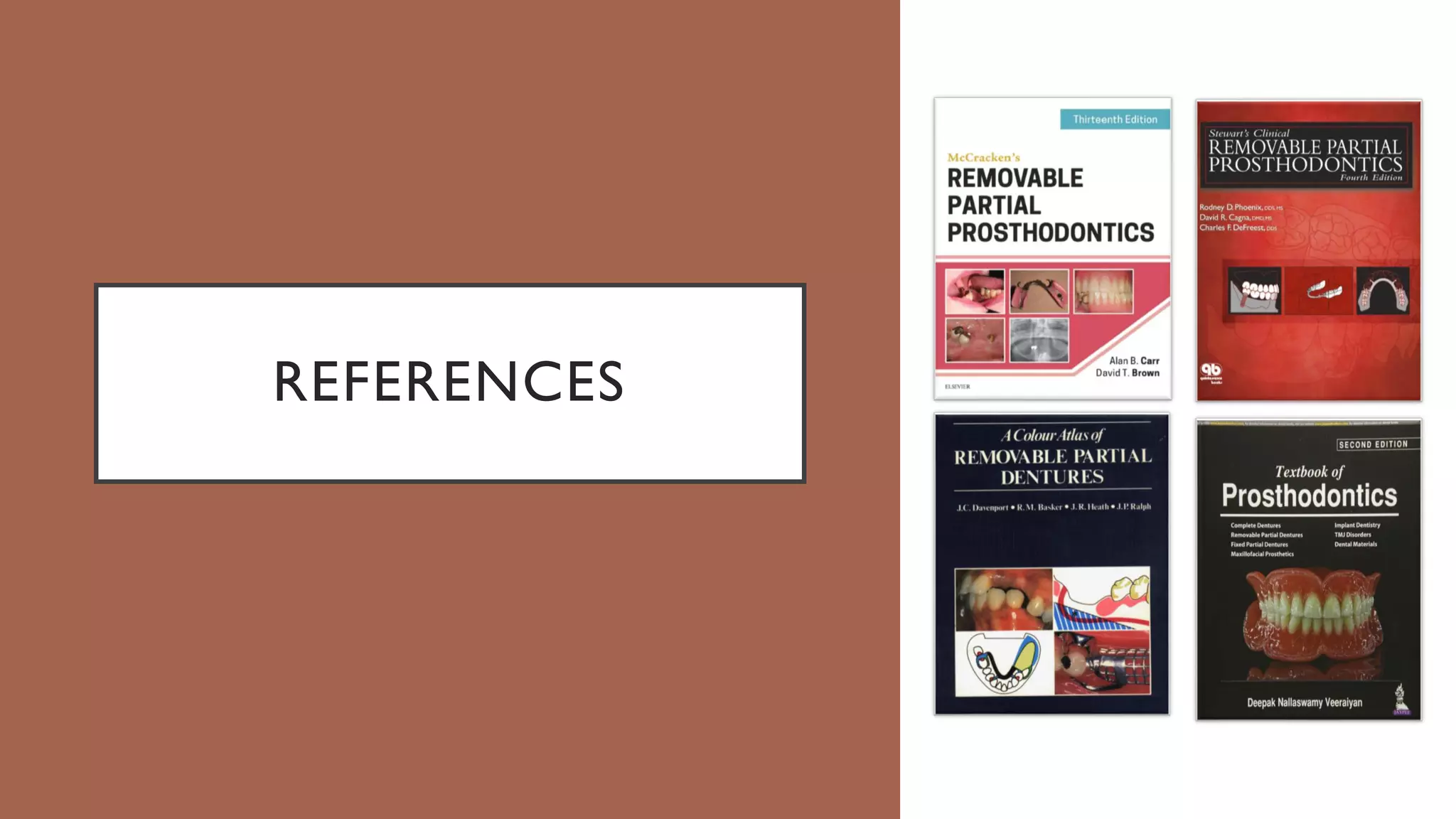REFERENCES
 