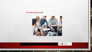 CHAPTER 2: FINANCIAL STRATEGY
Q1 of the revision kit HG
 