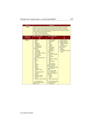 "O poder da comunicação e a intertextualidade" 127
www.labcom.ubi.pt
 