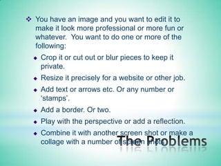 snagit 9 slideshow